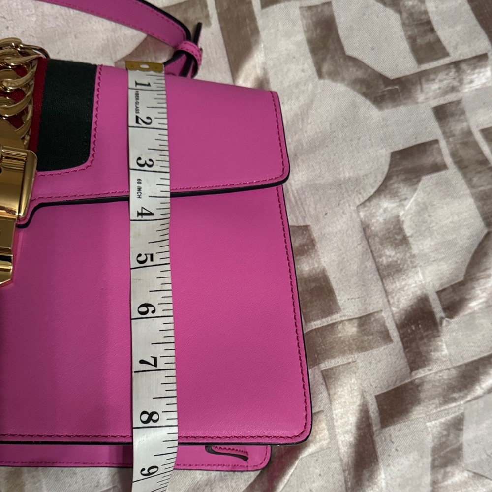 Pink Leather Handbag - Picture 13 of 16